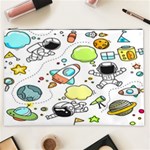 Sketch Cartoon Space Set Cosmetic Bag (XXL) Front