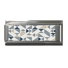 Geometric Triangle Modern Mosaic Superlink Italian Charm (9mm) by Hannah976