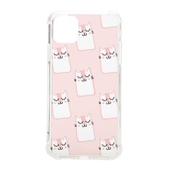 Pattern Pink Cute Sweet Fur Cats Iphone 11 Pro Max 6 5 Inch Tpu Uv Print Case by Sarkoni