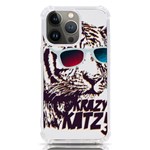 Krazy Katz 3d Tiger Roar Animal iPhone 13 Pro TPU UV Print Case Front