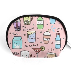 Drink Cocktail Doodle Coffee Accessory Pouch (medium) by Apen