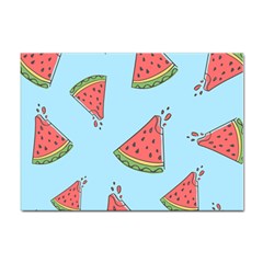 Watermelon Fruit Pattern Tropical Sticker A4 (100 Pack) by Apen