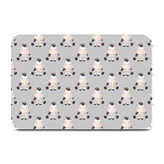 Zebra Wildlife Animal Mammal Plate Mats by Apen