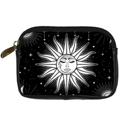 Sun Moon Star Universe Space Digital Camera Leather Case by Ravend