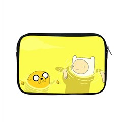 Adventure Time Jake The Dog Finn The Human Artwork Yellow Apple Macbook Pro 15  Zipper Case by Sarkoni