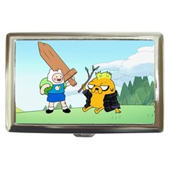 Adventure Time Finn And Jake Cartoon Network Parody Cigarette Money Case by Sarkoni