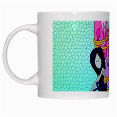 Adventure Time Cartoon White Mug by Sarkoni