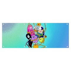 Adventure Time Cartoon Banner And Sign 8  X 3  by Sarkoni