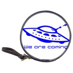 Unidentified Flying Object Ufo Alien We Are Coming Classic 20-CD Wallets Front