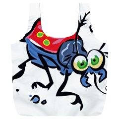 Bug Black Insect Animal Full Print Recycle Bag (xxxl) by Sarkoni