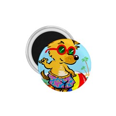 Beach Chihuahua Dog Pet Animal 1 75  Magnets by Sarkoni