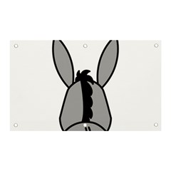 Donkey Ass Funny Nice Cute Floppy Banner And Sign 5  X 3  by Sarkoni