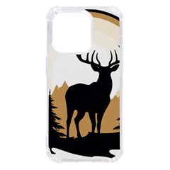 Deer Wildlife Nature Iphone 14 Pro Tpu Uv Print Case by Sarkoni