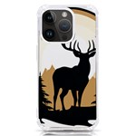 Deer Wildlife Nature iPhone 14 Pro TPU UV Print Case Front