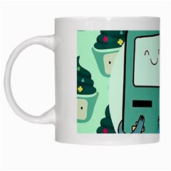 Adventure Time Bmo White Mug by Bedest