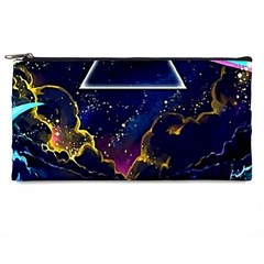 Trippy Kit Rick And Morty Galaxy Pink Floyd Pencil Case by Bedest