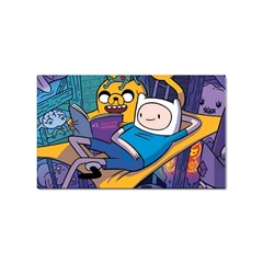 Adventure Time Finn  Jake Marceline Sticker Rectangular (100 Pack) by Bedest