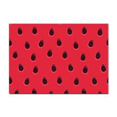 Seamless Watermelon Surface Texture Sticker A4 (100 Pack) by Hannah976