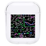 Math Linear Mathematics Education Circle Background Hard PC AirPods 1/2 Case Front