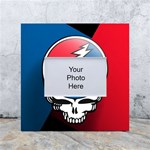 Grateful Dead Big Skull White Box Photo Frame 4  x 6  Front