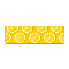 Lemon Fruits Slice Seamless Pattern Sticker Bumper (10 Pack) by Ravend