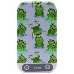 Cute Green Frogs Seamless Pattern Sterilizers by Ravend