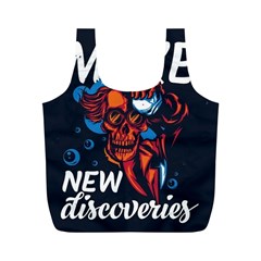 Make Devil Discovery  Full Print Recycle Bag (m) by Saikumar