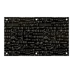 Math Equations Formulas Pattern Banner And Sign 5  X 3  by Ravend