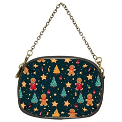 Winter Xmas Christmas Holiday Chain Purse (two Sides) by Ravend