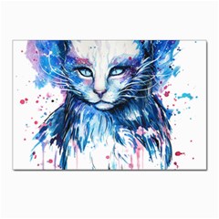 Cat Postcard 4 x 6  (pkg Of 10) by saad11