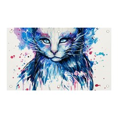 Cat Banner And Sign 5  X 3  by saad11