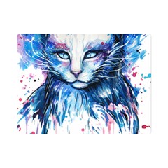 Cat Premium Plush Fleece Blanket (mini) by saad11