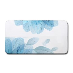 Blue-flower Medium Bar Mat by saad11