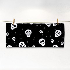 Skull Pattern Hand Towel by Ket1n9