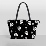 Skull Pattern Classic Shoulder Handbag Front