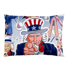 Independence Day United States Of America Pillow Case (two Sides) by Ket1n9