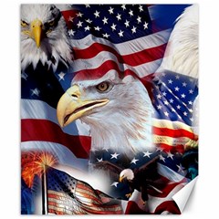 United States Of America Images Independence Day Canvas 8  X 10  by Ket1n9