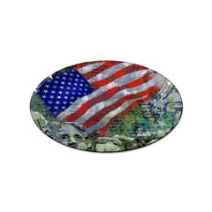 Usa United States Of America Images Independence Day Sticker (oval) by Ket1n9