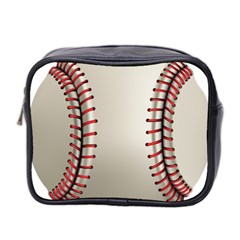 Baseball Mini Toiletries Bag (two Sides) by Ket1n9