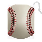 Baseball Drawstring Pouch (4XL) Front