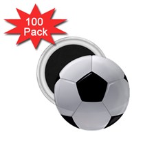 Soccer Ball 1 75  Magnets (100 Pack)  by Ket1n9