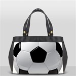 Soccer Ball Oversize Office Handbag (2 Sides) Back