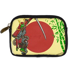 Meme Samurai Artwork Japaneses Digital Camera Leather Case by Cendanart