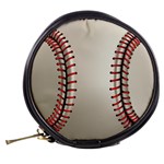 Baseball Mini Makeup Bag Back