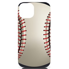 Baseball Iphone 14 Black Uv Print Case by Ket1n9