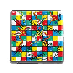 Snakes And Ladders Memory Card Reader (square 5 Slot) by Ket1n9