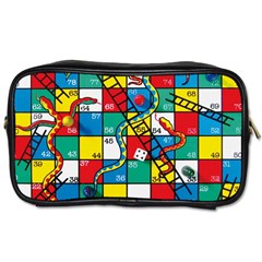 Snakes And Ladders Toiletries Bag (two Sides) by Ket1n9