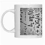 Science Formulas White Mug Left