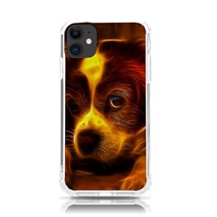 Cute 3d Dog Iphone 11 Tpu Uv Print Case by Ket1n9