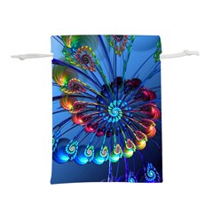 Top Peacock Feathers Lightweight Drawstring Pouch (s) by Ket1n9